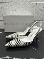 Manolo Blahnik Polka Dot 'Carolyne' Heels 39/8.5
