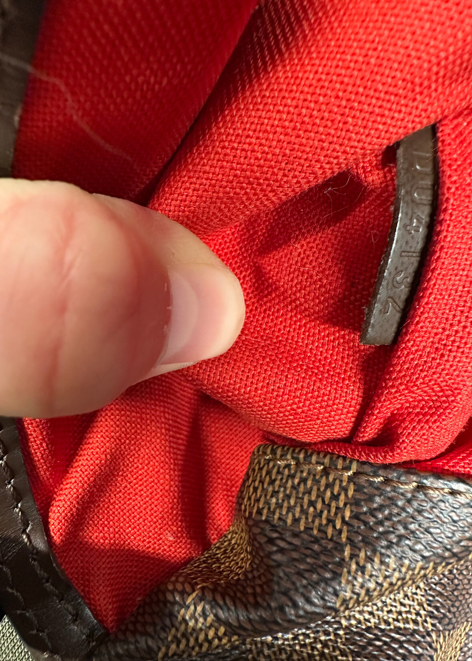 Louis Vuitton Damier Ebene Bloomsburry PM Bag