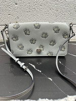 Coach 941 Baby Blue Floral Dinky Crossbody