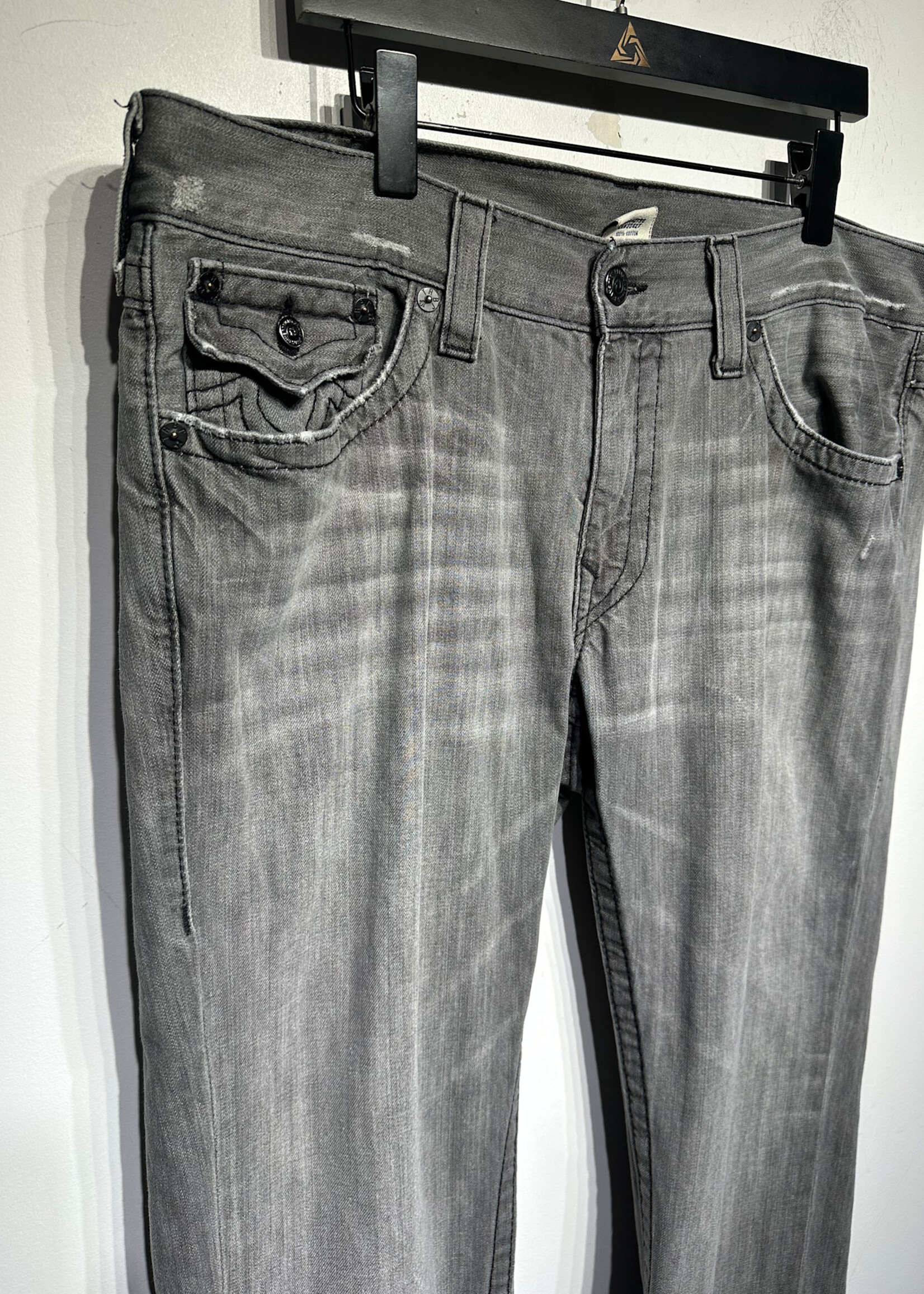 True Religion USA Grey Wash Jeans Masc 38