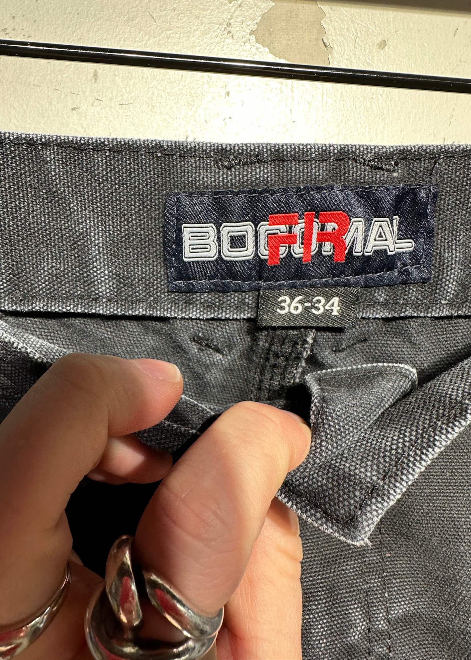 Bocomal Black Double Knee Pants Masc 36