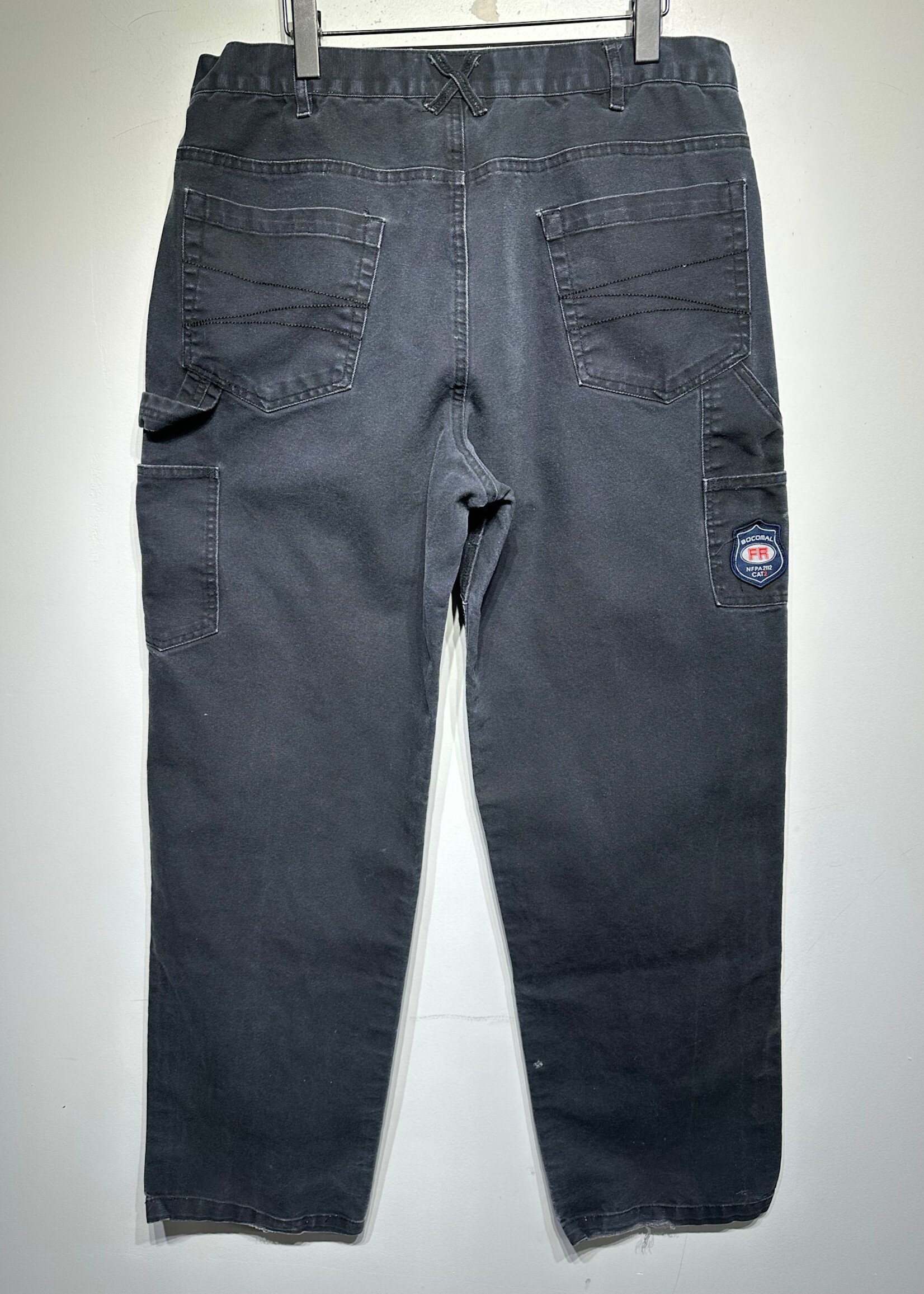 Bocomal Black Double Knee Pants Masc 36