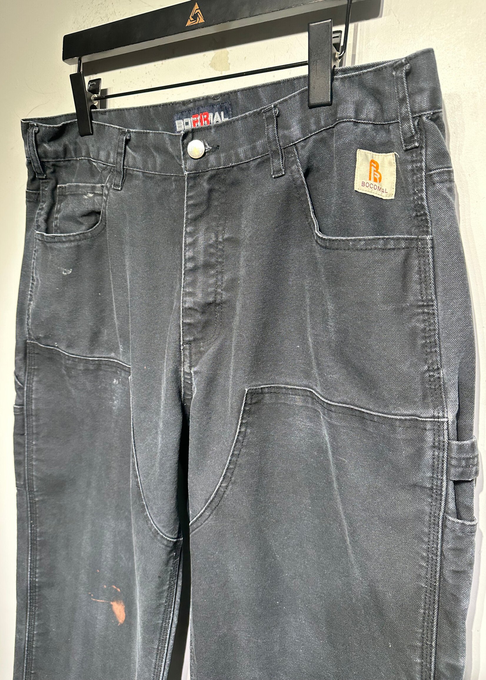 Bocomal Black Double Knee Pants Masc 36