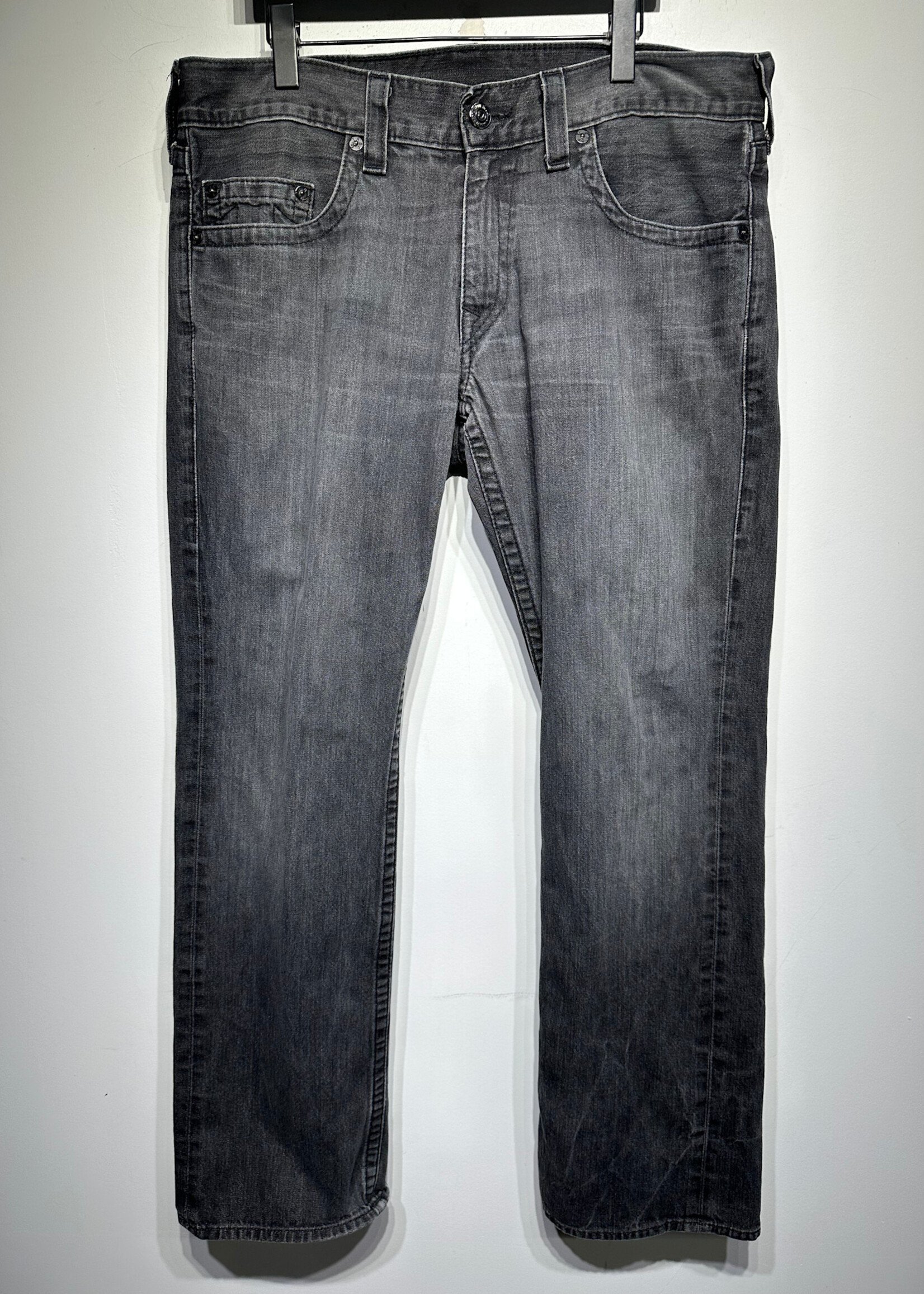 True Religion USA Faded Black Jeans Masc 36