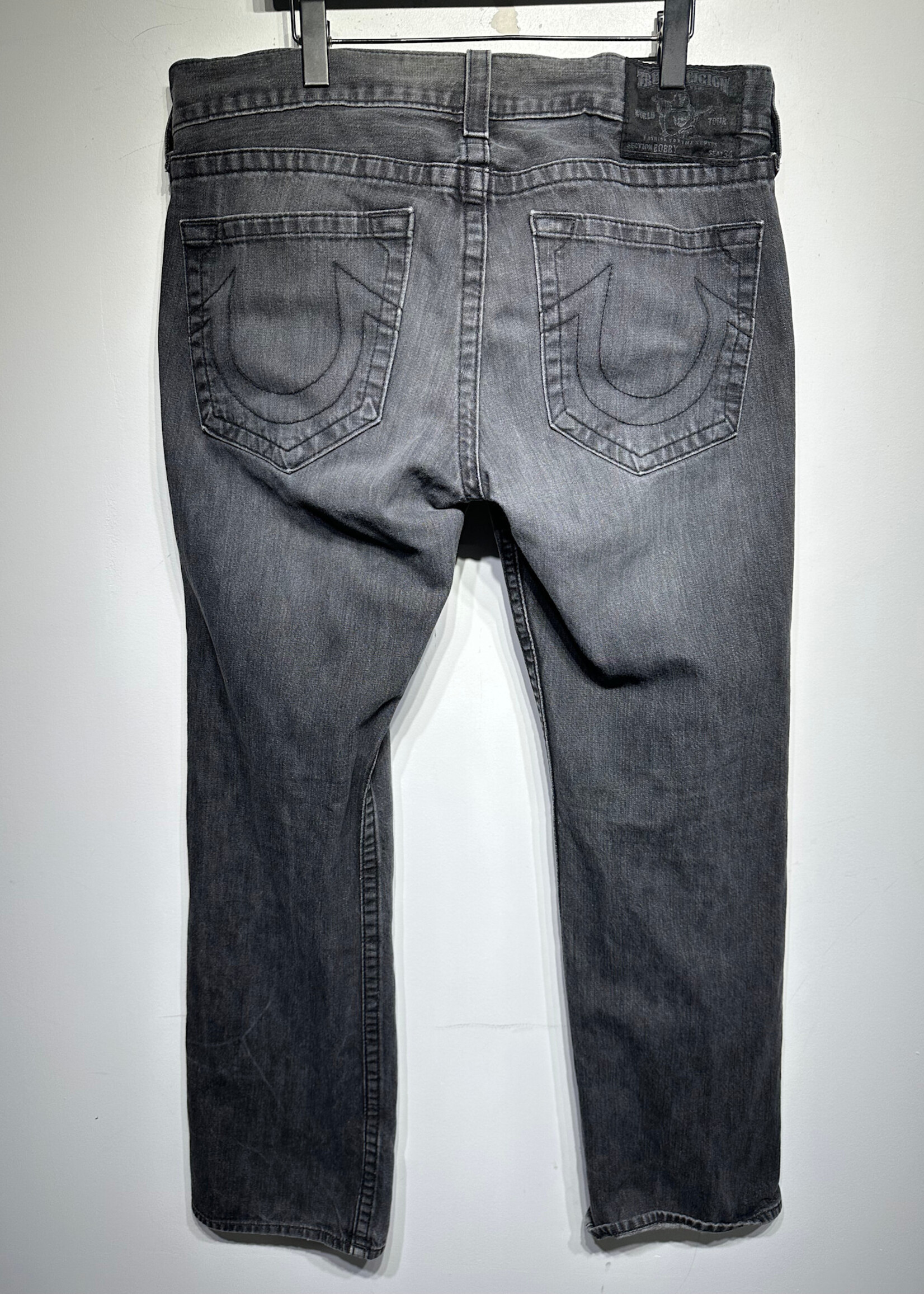 True Religion USA Faded Black Jeans Masc 36