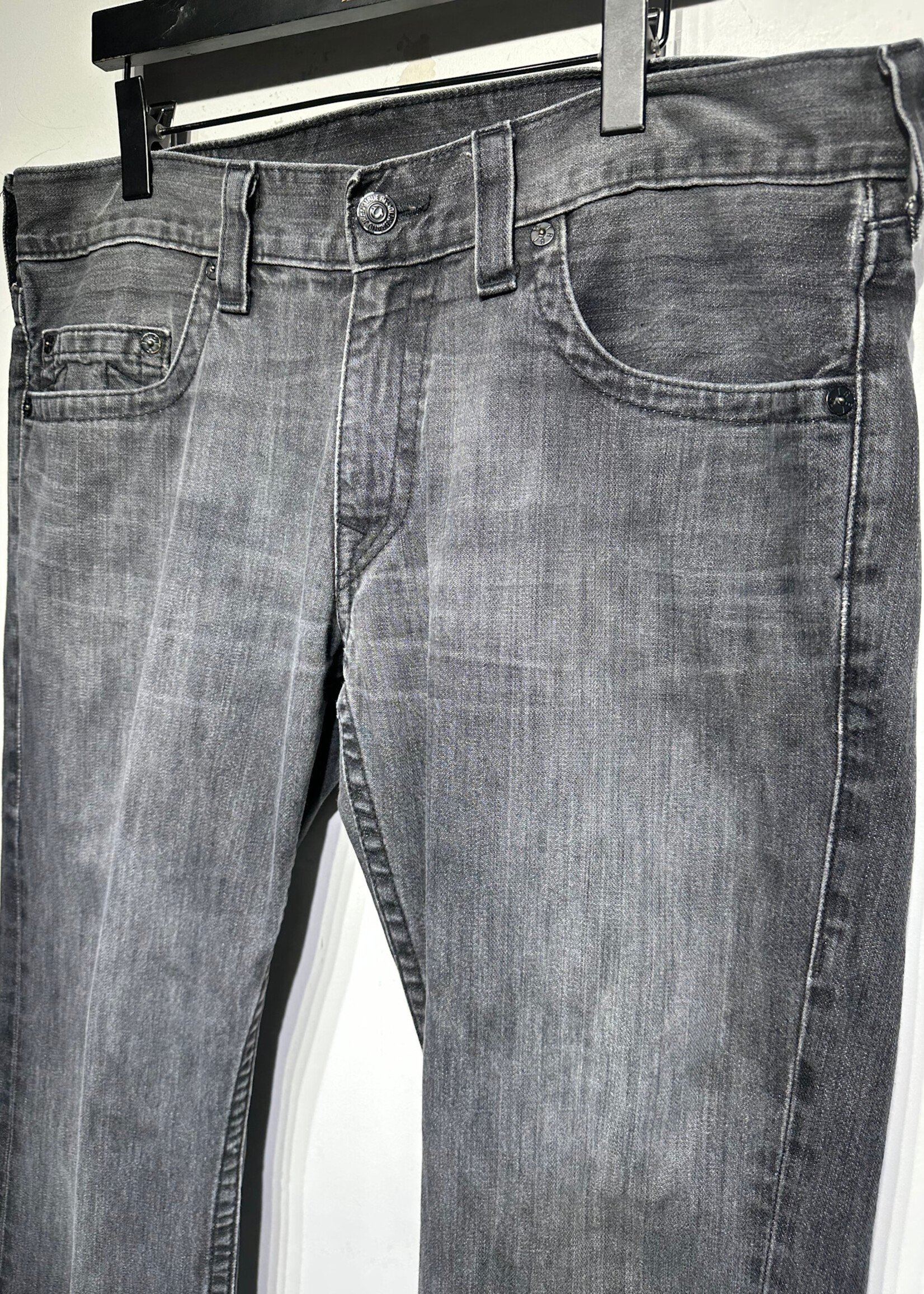 True Religion USA Faded Black Jeans Masc 36