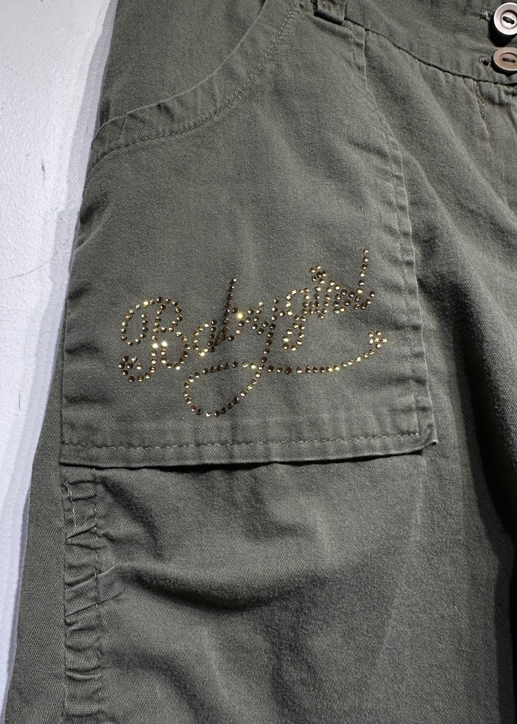 XI Green Babygirl Capris Fem 30