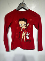 Samy's Betty Boop Red LS S AS IS