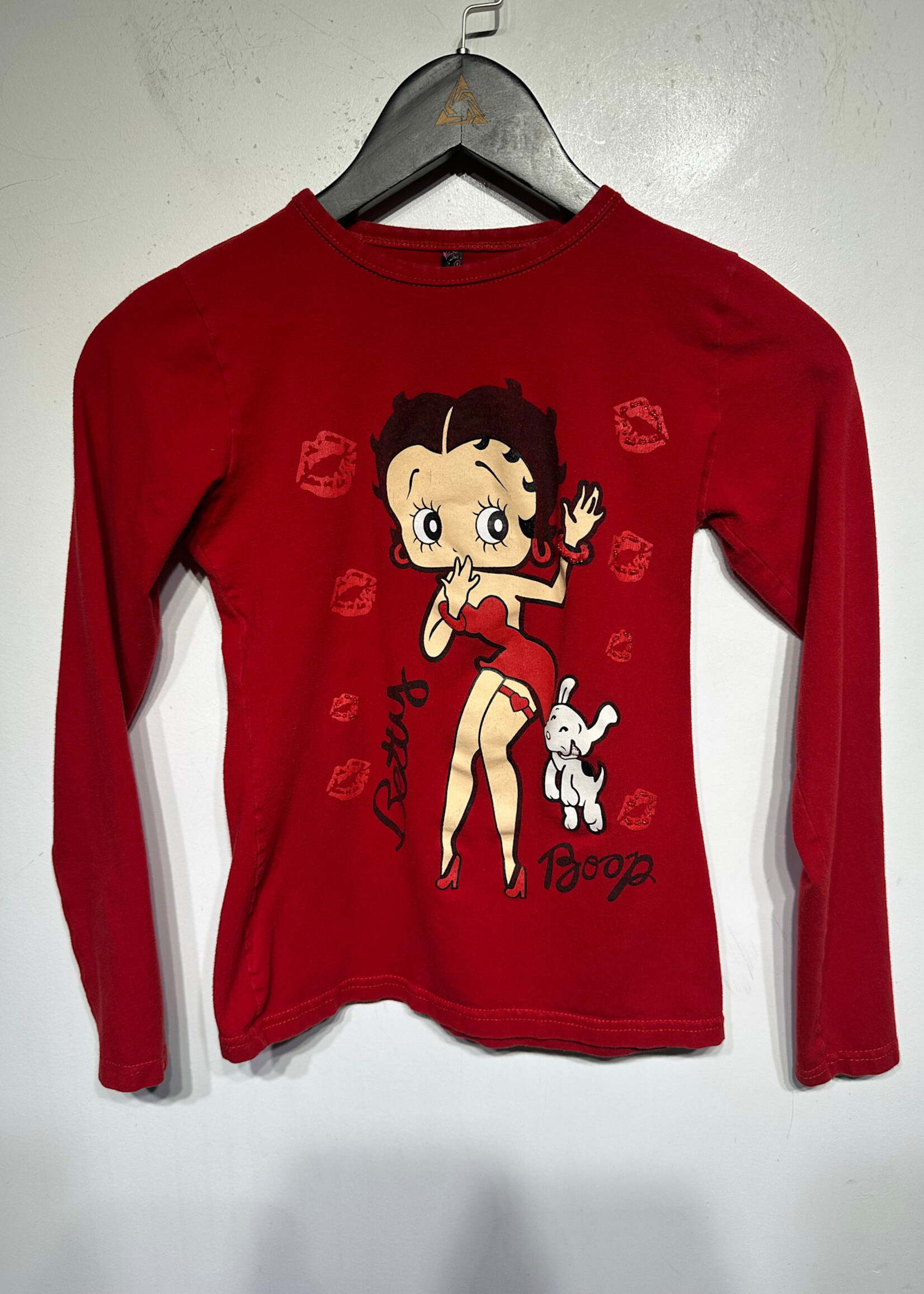 Samy's Betty Boop Red LS S AS IS
