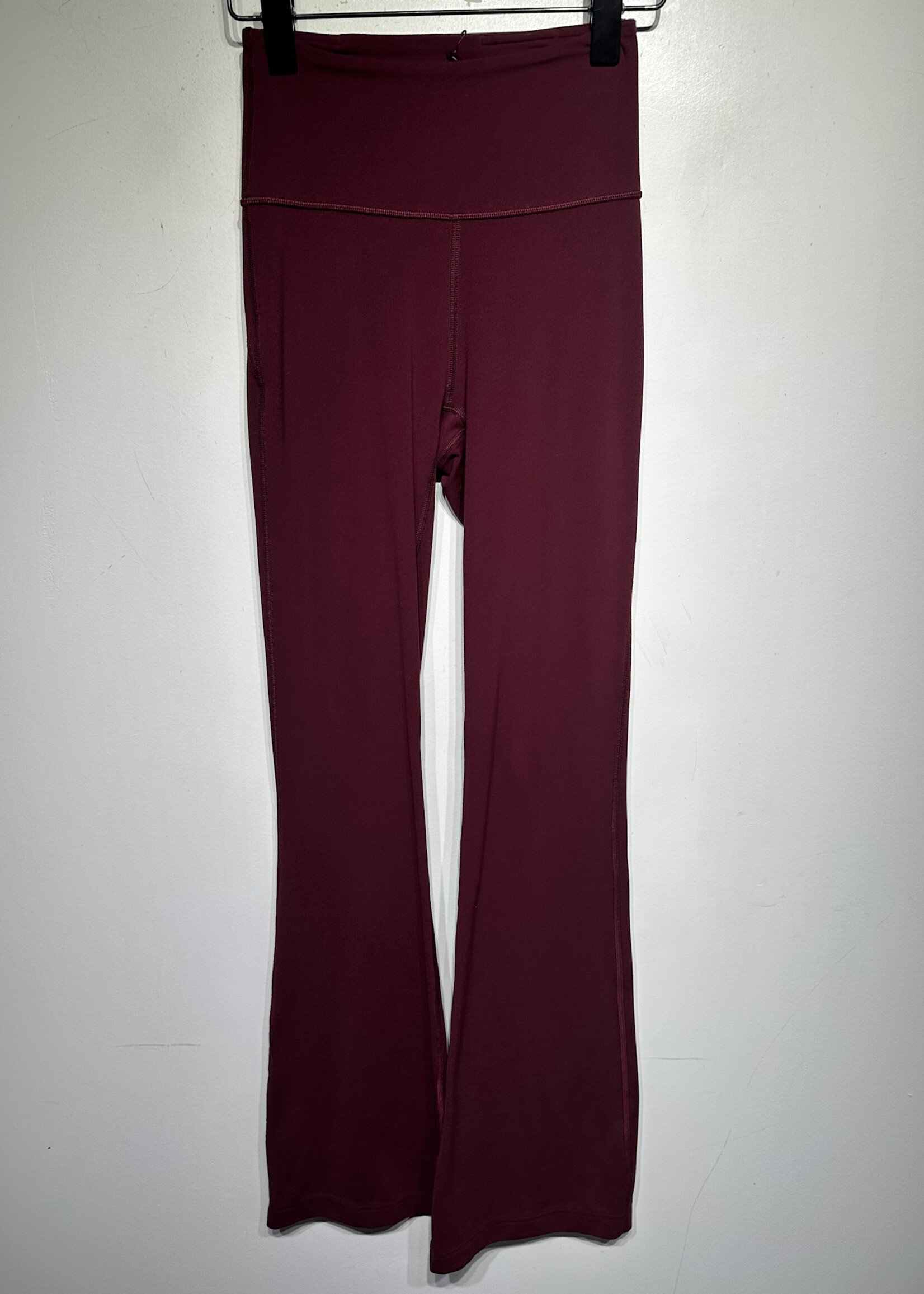 Lululemon Maroon Flare Legging 2/XS