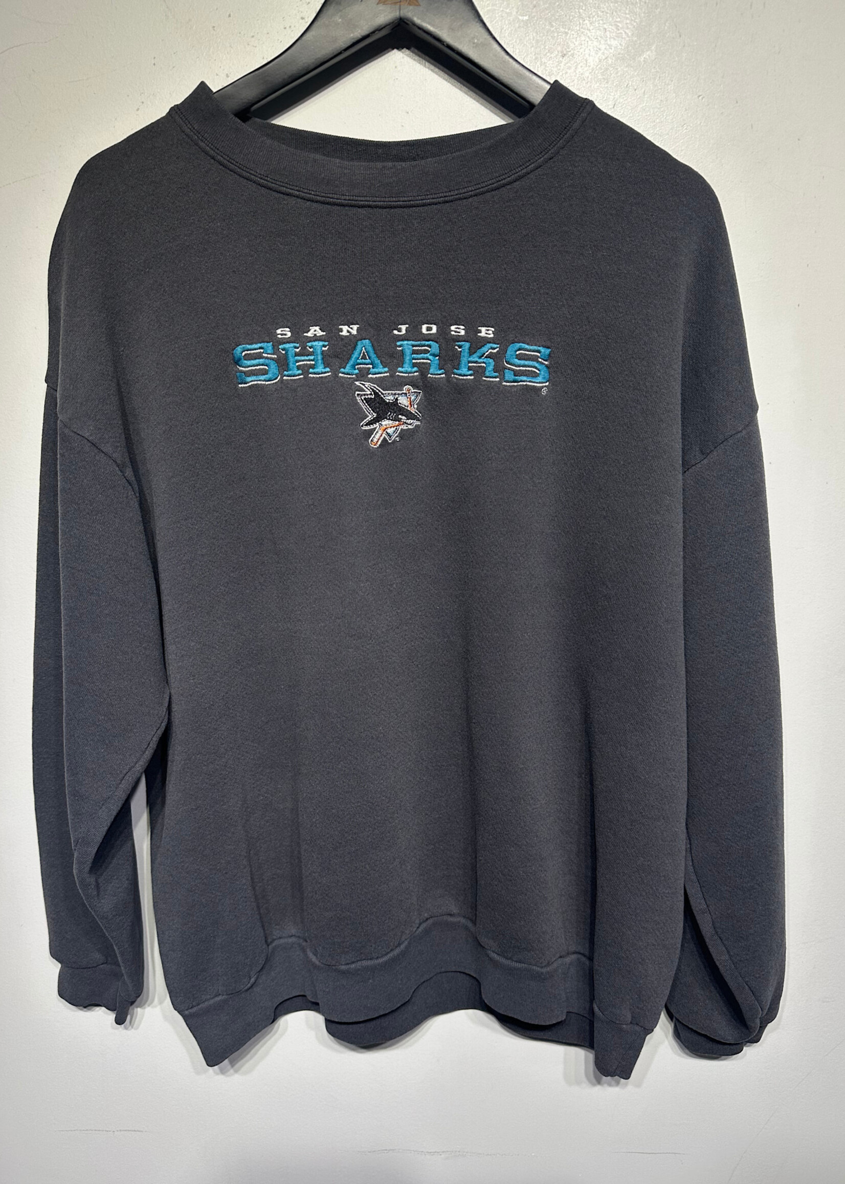 San Jose Sharks Vintage Grey Sweater XL