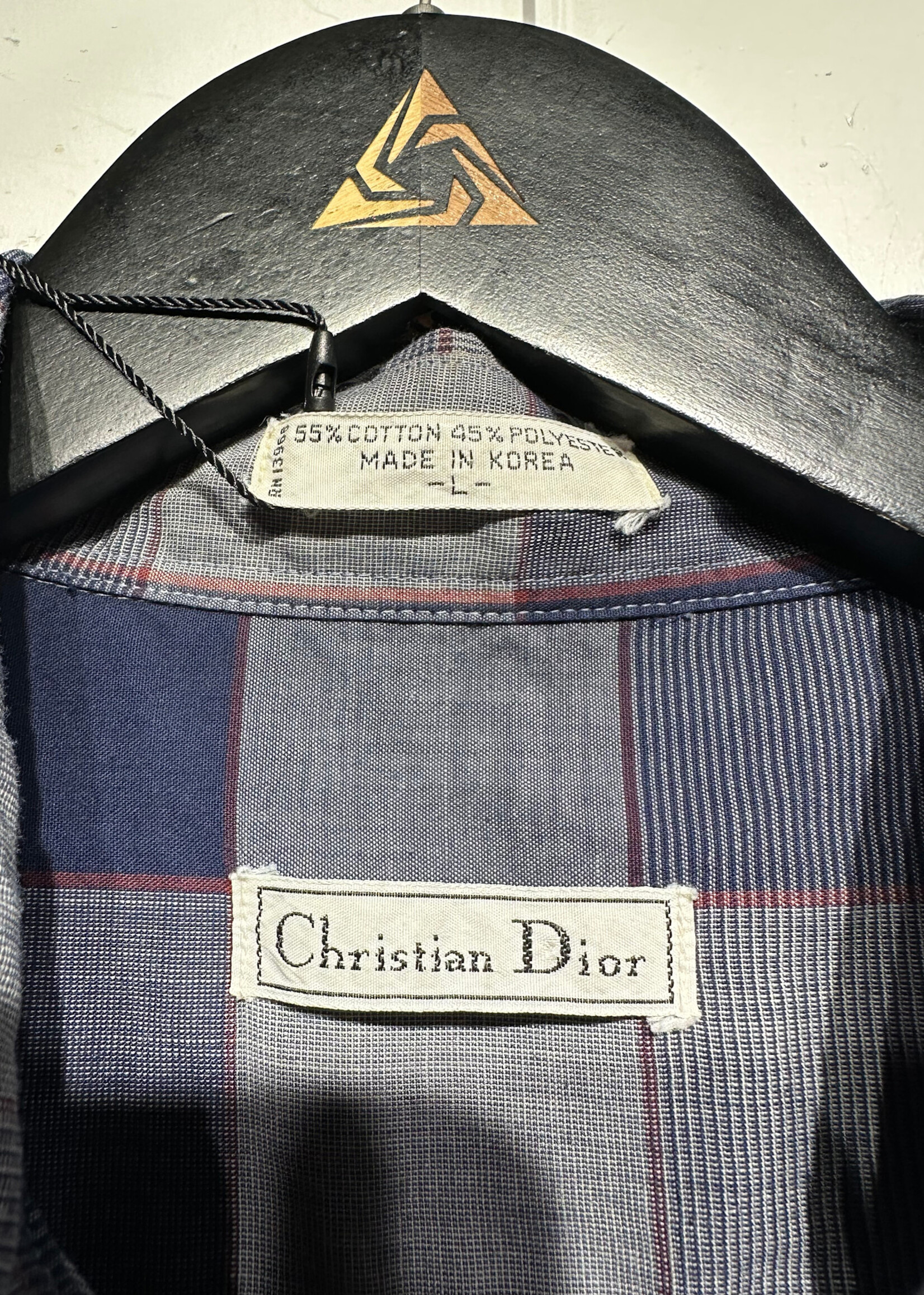 Christian Dior Navy Blue Grey SS BU L