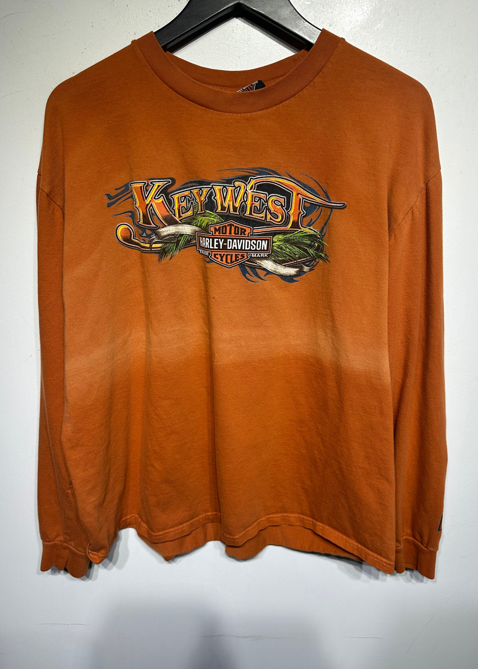 Harley Key West Orange Sun Faded LS XL