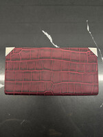 Alexander Wang Red Croc Wallet