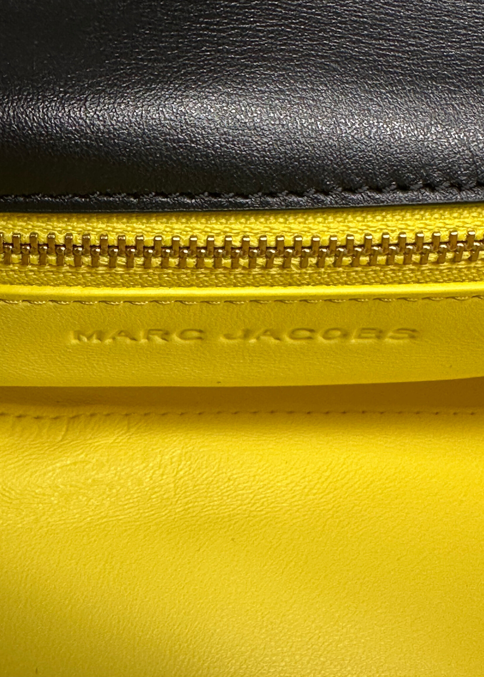 NWT Marc Jacobs Mini 'The Dual' Black Lambskin
