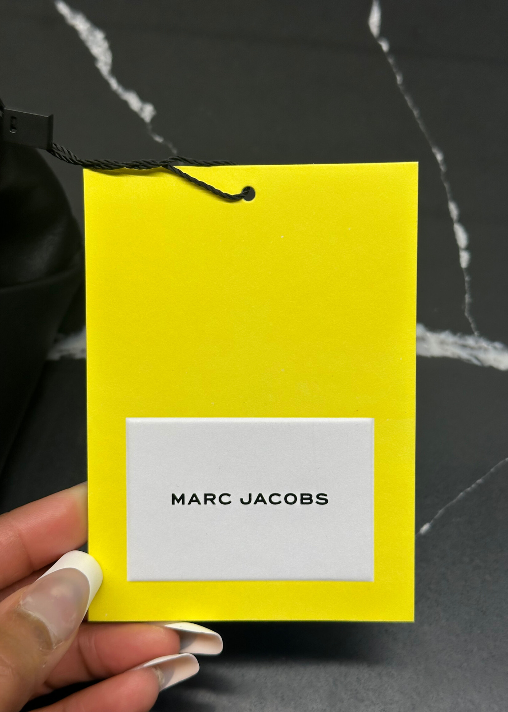 NWT Marc Jacobs Mini 'The Dual' Black Lambskin