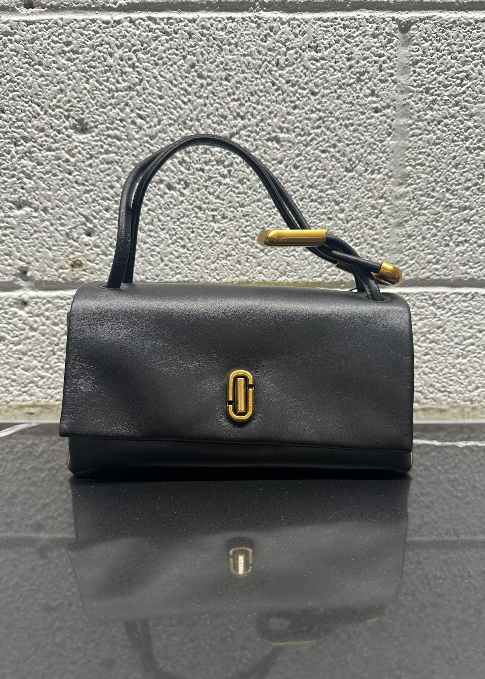 NWT Marc Jacobs Mini 'The Dual' Black Lambskin