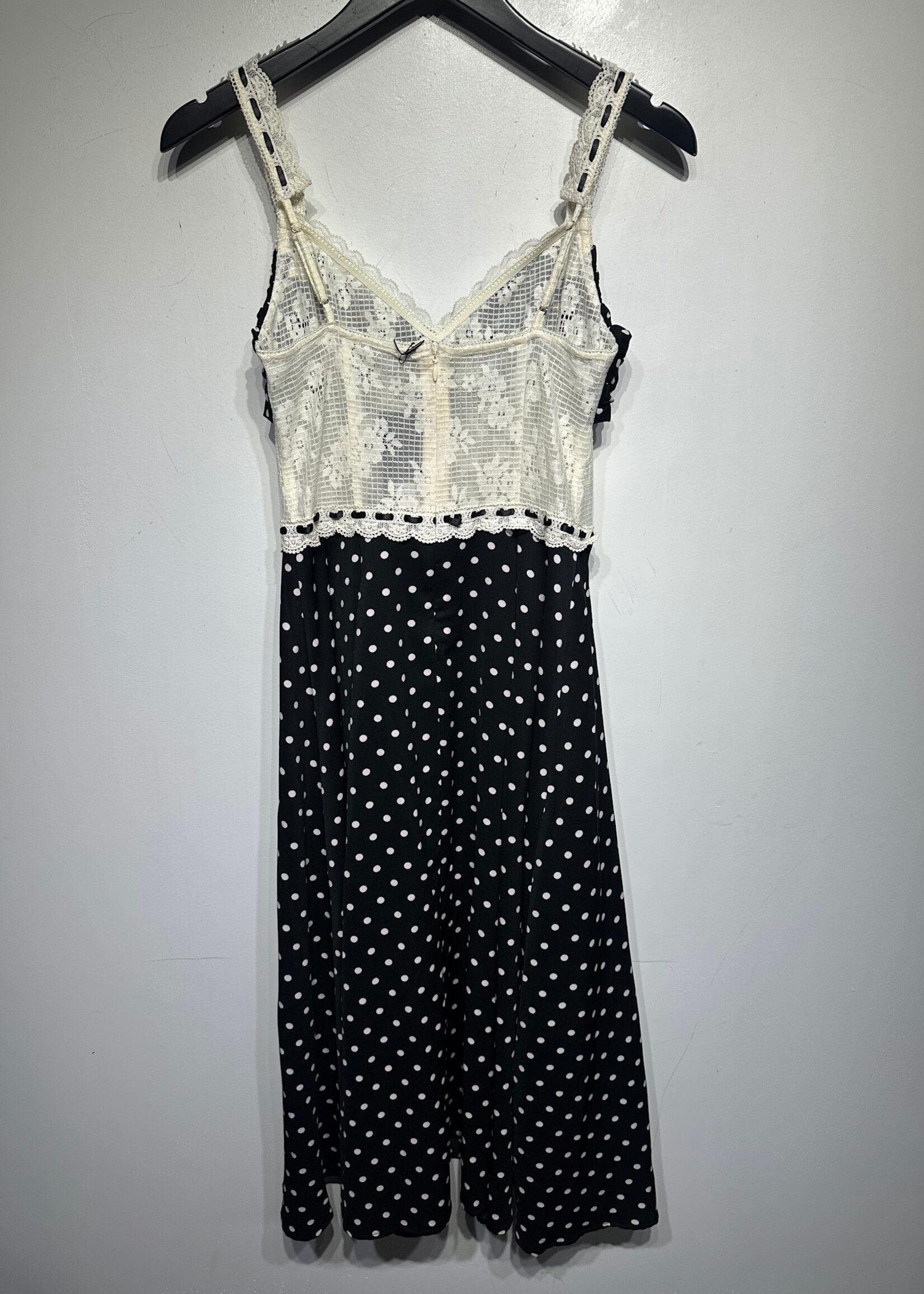 Lacemade Polka Dot Maxi Dress S