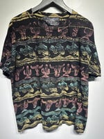 Apparel Limited Vintage Desert Motif AOP Tee XL