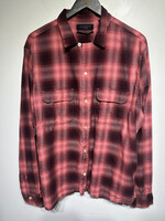 All Saints Salmon/brown Light B/U Flannel 2XL