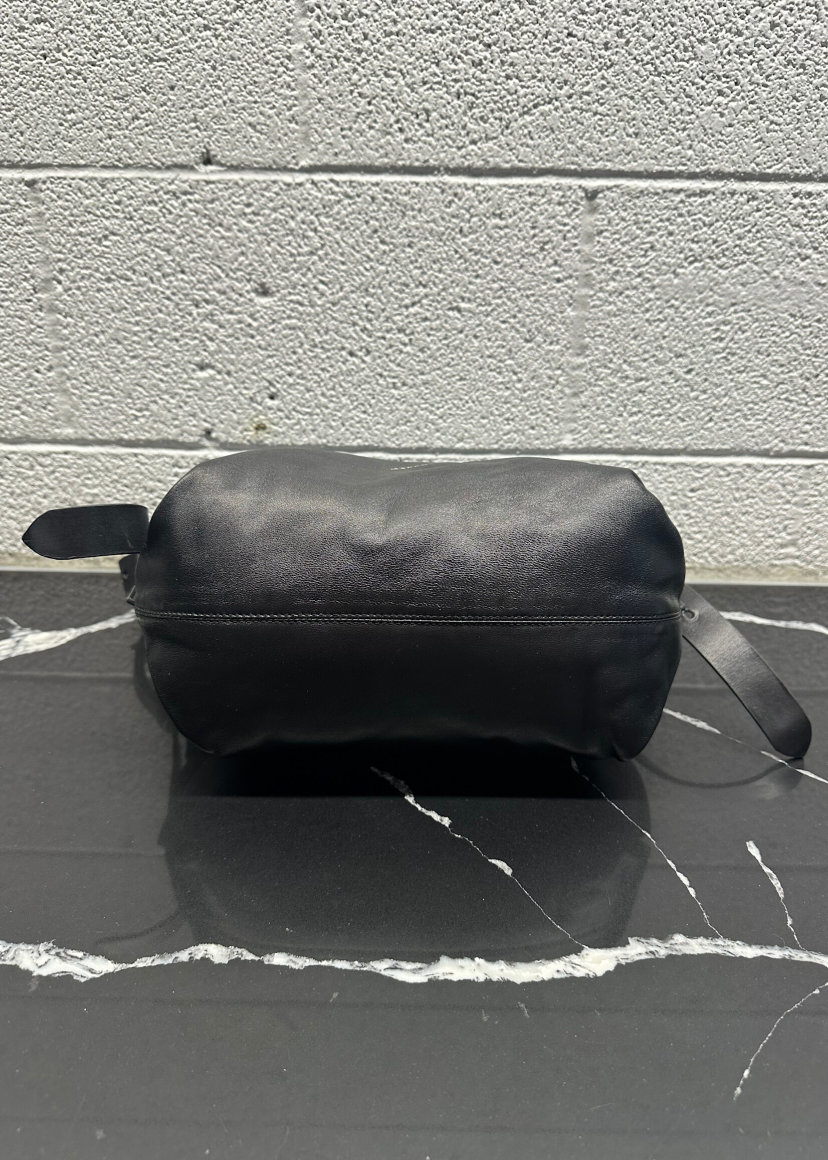 Isabel Marant Black Leather Hobo Bag