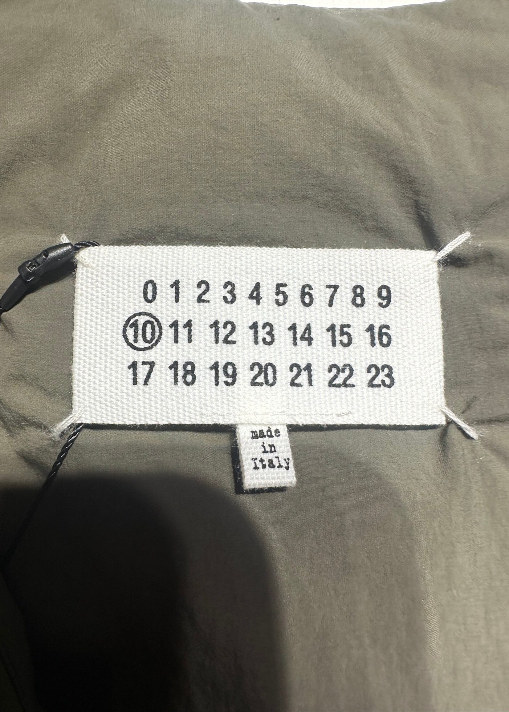 Maison Margiela Green Puffer Jacket XXL Masc