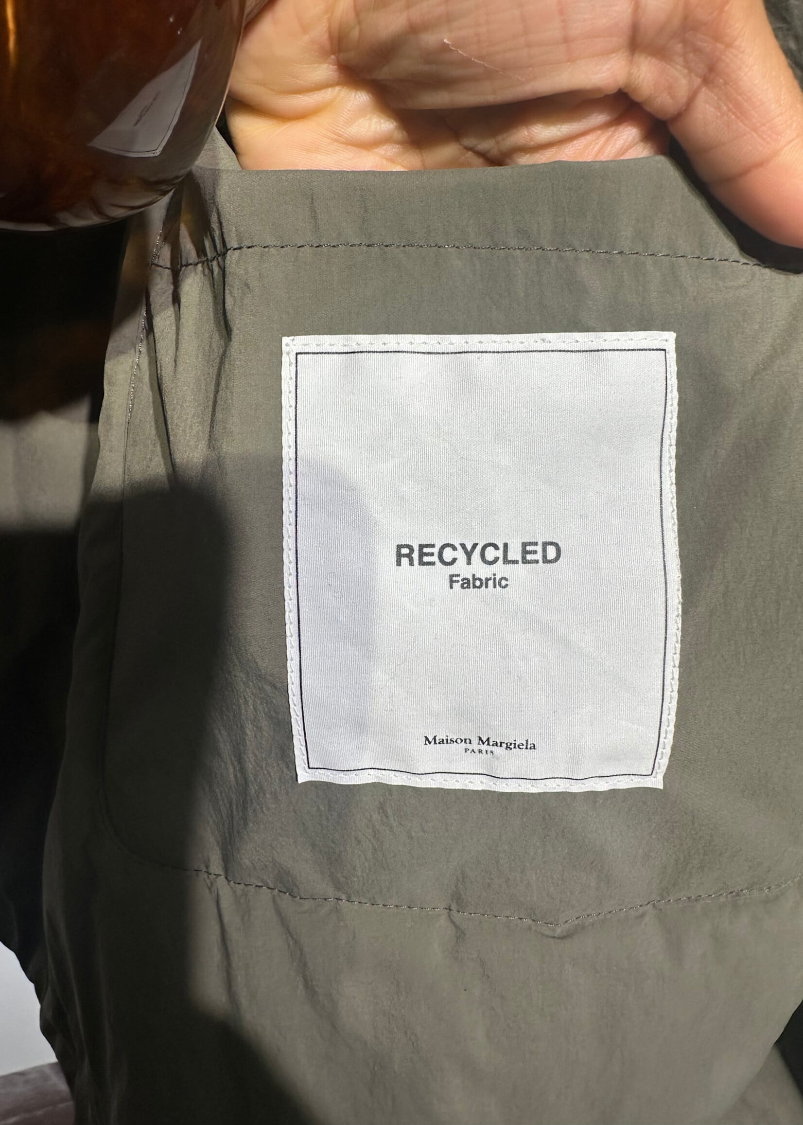 Maison Margiela Green Puffer Jacket XXL Masc