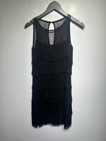 WHBM Mesh Fringe Dress XXS