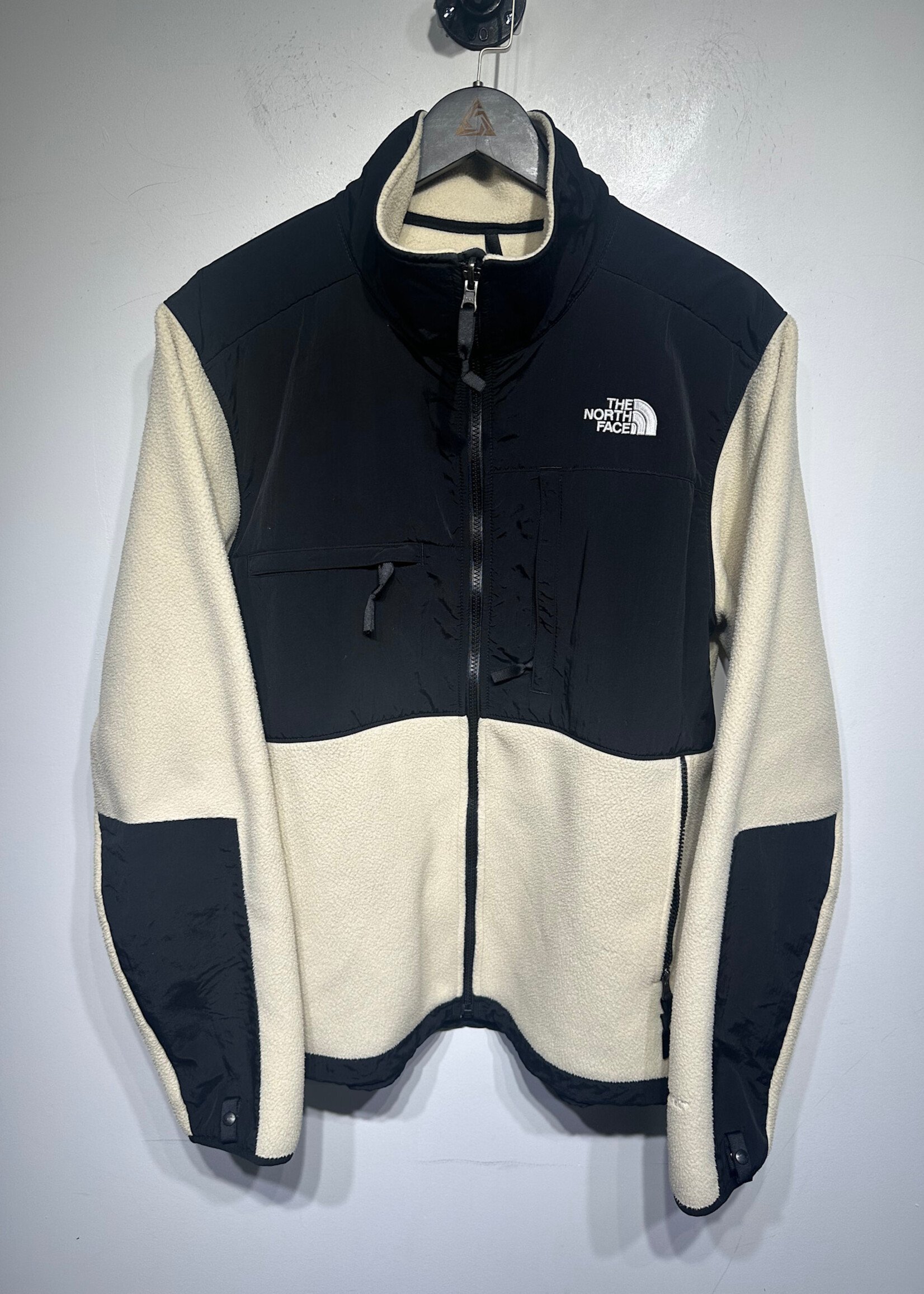 North Face Beige Denali Fleece Jacket L