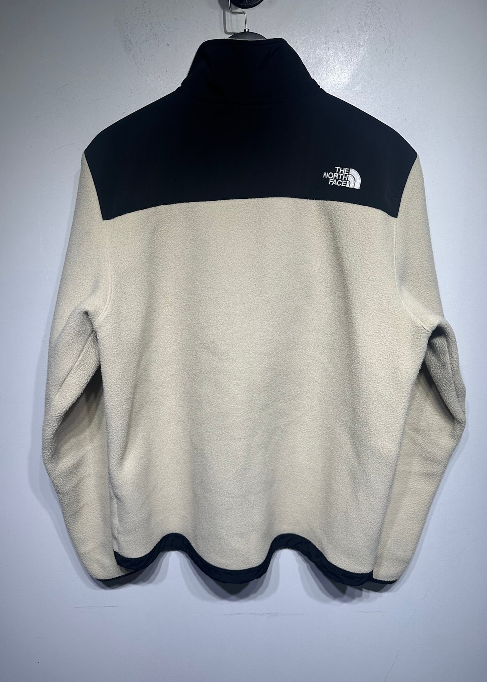 North Face Beige Denali Fleece Jacket L