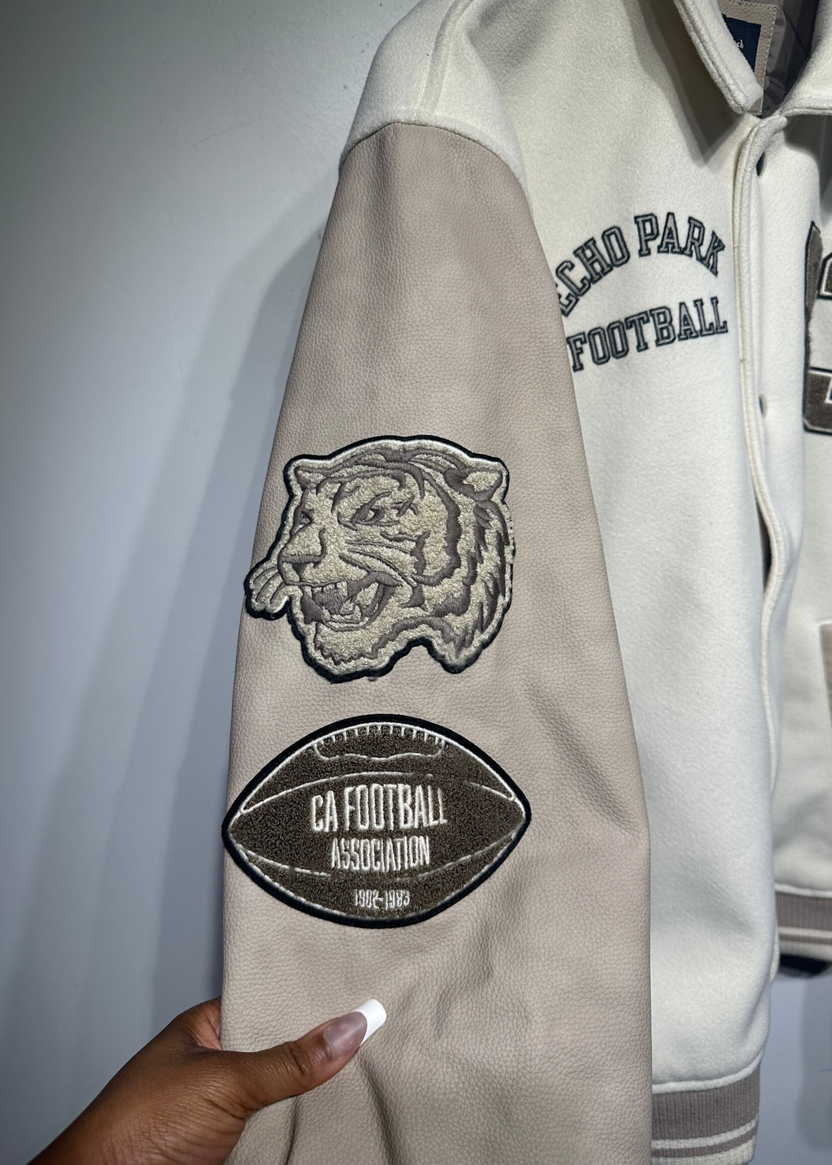 Abercrombie Echo Park Varsity Jacket L