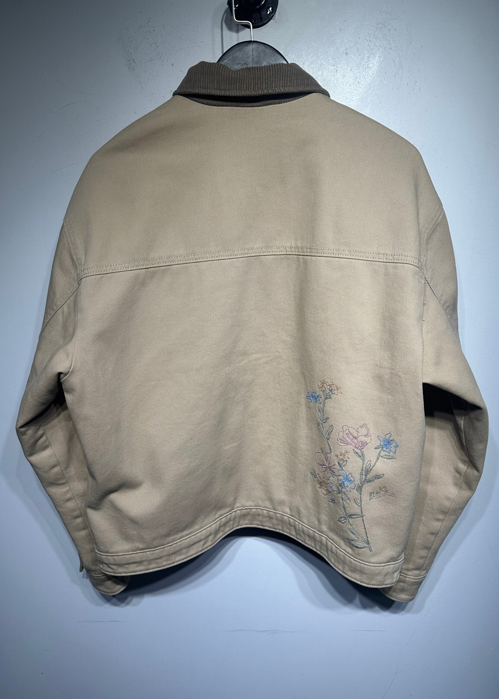 Abercrombie Floral Work Jacket L