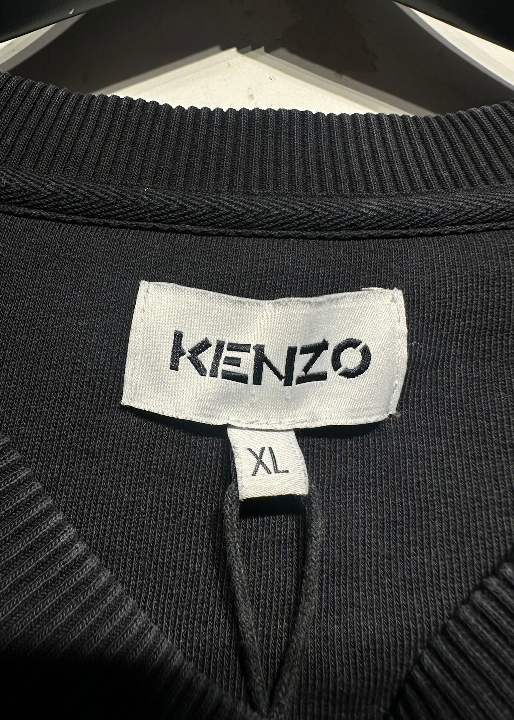 Kenzo Paris Tiger Black Sweater XL
