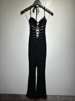 NWT OUTCAST BLACK LACE JUMPSUIT XS