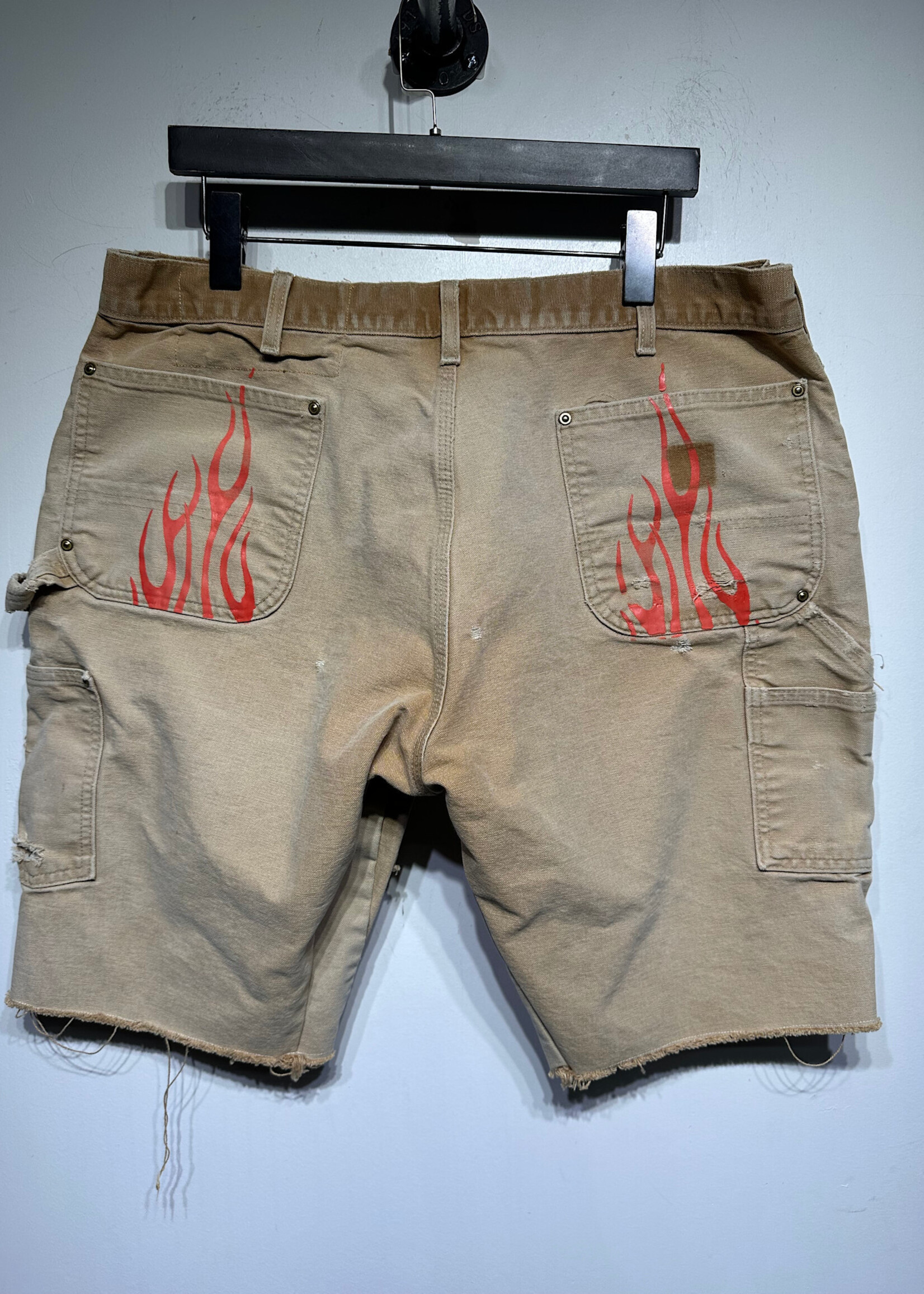 Nickel Reworked Carhartt Tan Shorts Masc 36