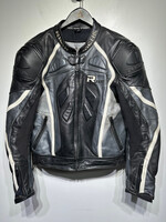 Richa Grey Black Biker Jacket Fits Masc L