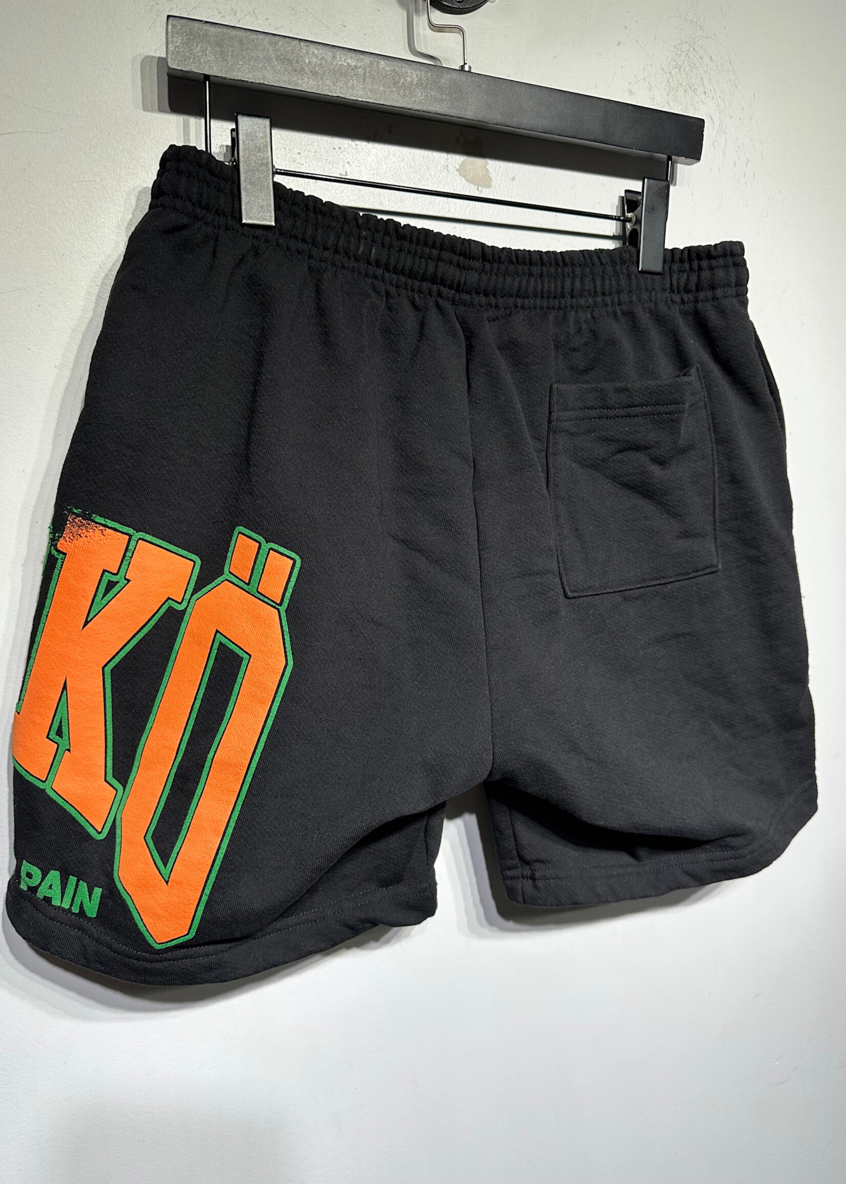 Sicko Orange Black Shorts M/32