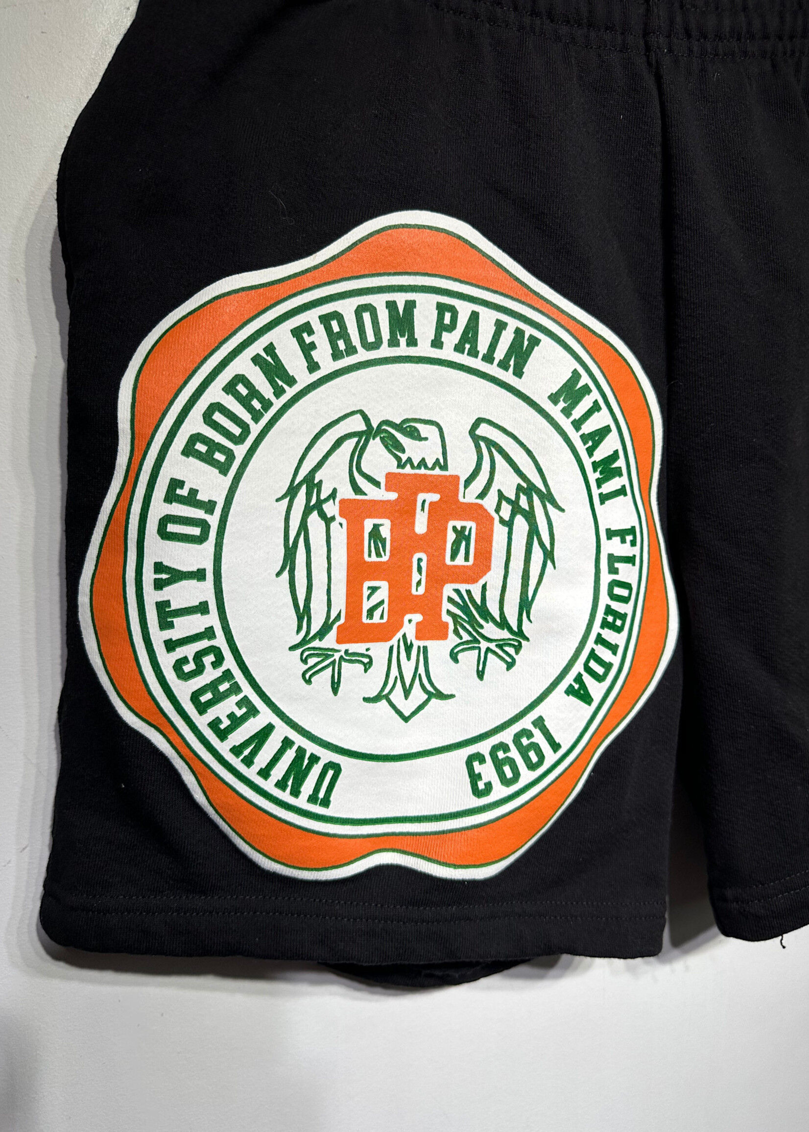 Sicko Orange Black Shorts M/32