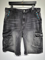 HMDD Studded Black Cargo Jorts Masc 34