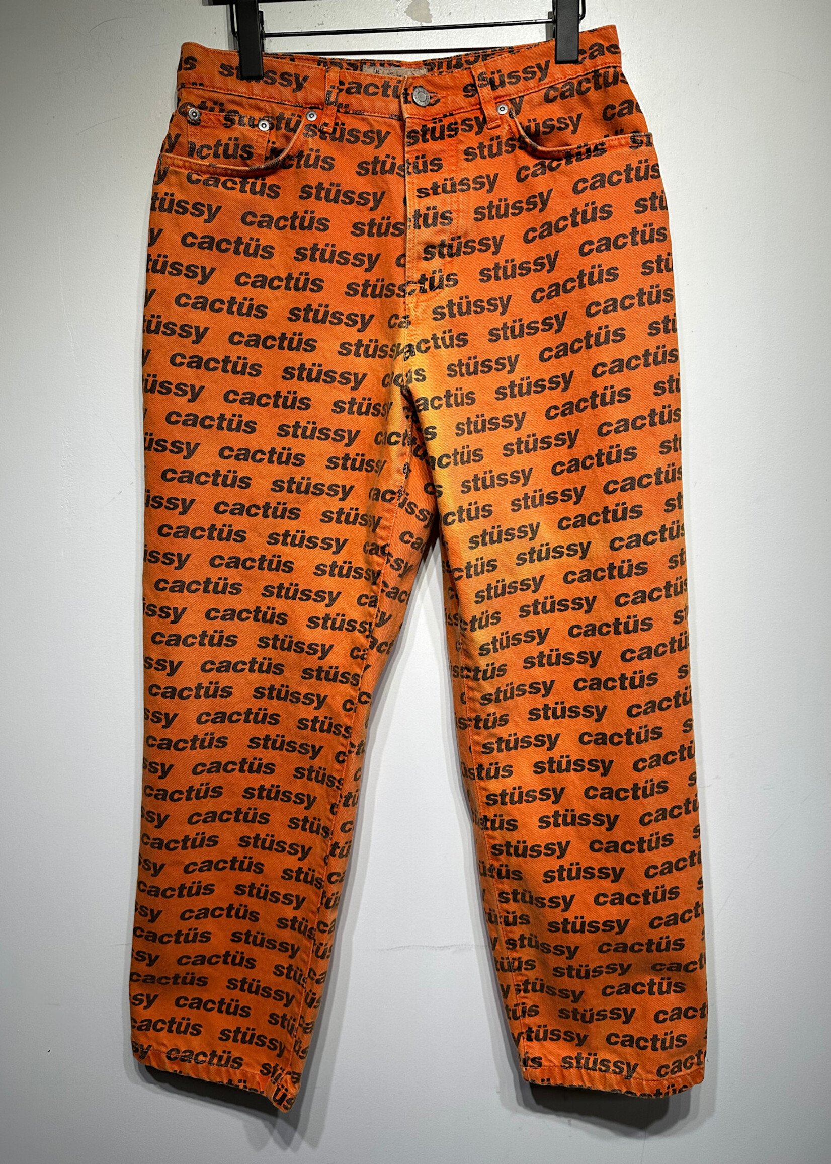 Stussy CPFM Orange Jeans Masc 29