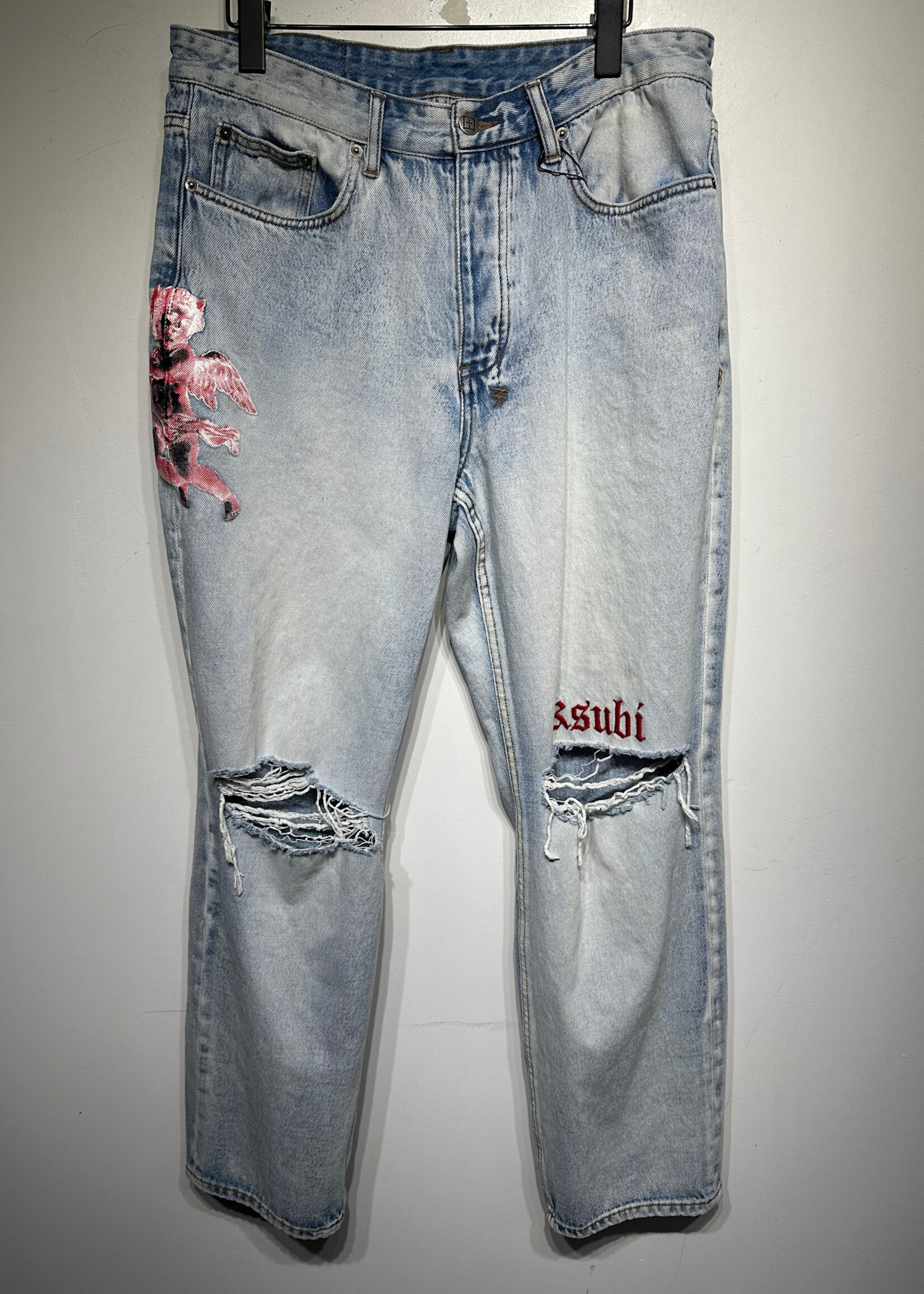 Ksubi Med Wah Baggy Angel Jeans Masc 33