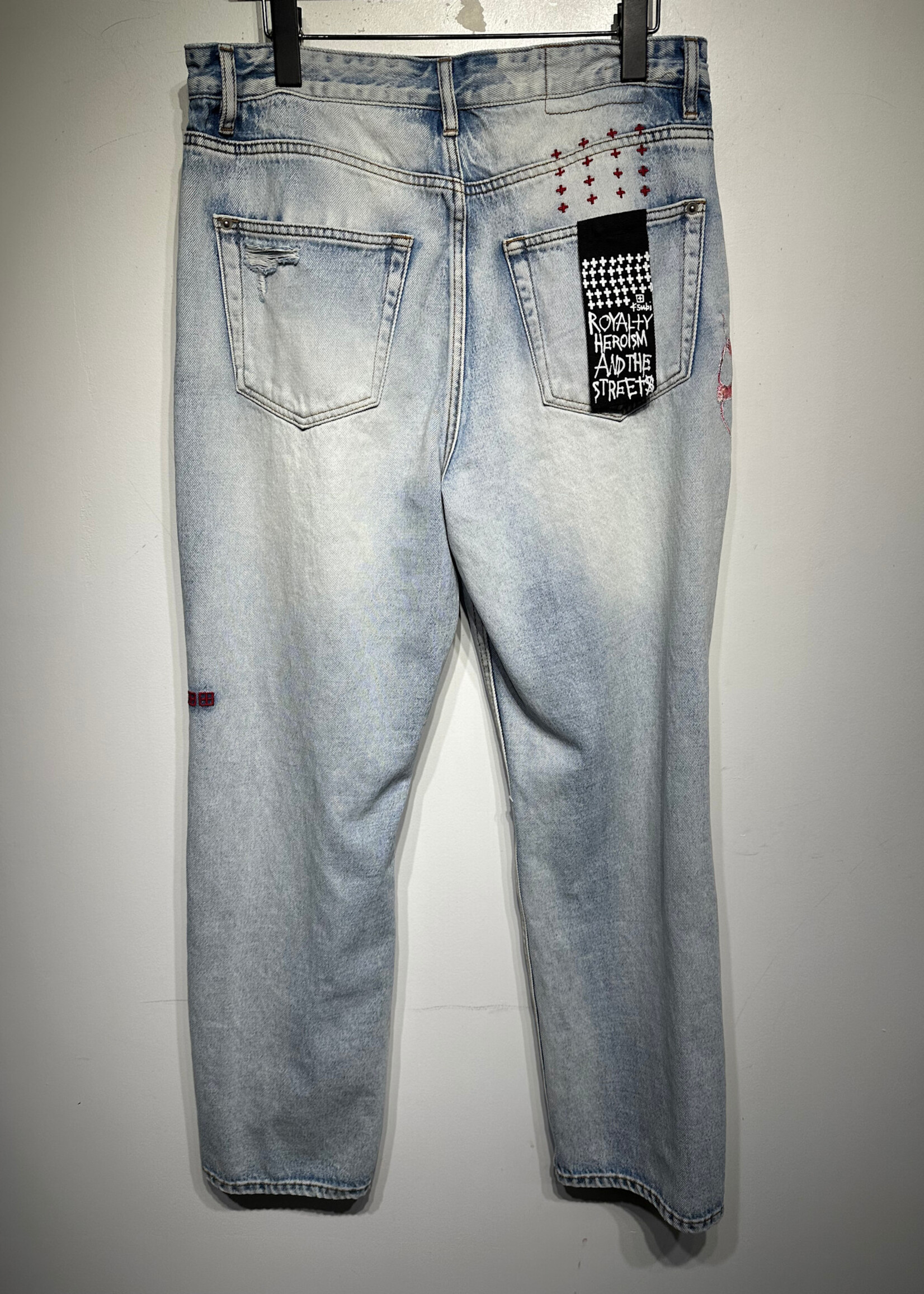 Ksubi Med Wah Baggy Angel Jeans Masc 33