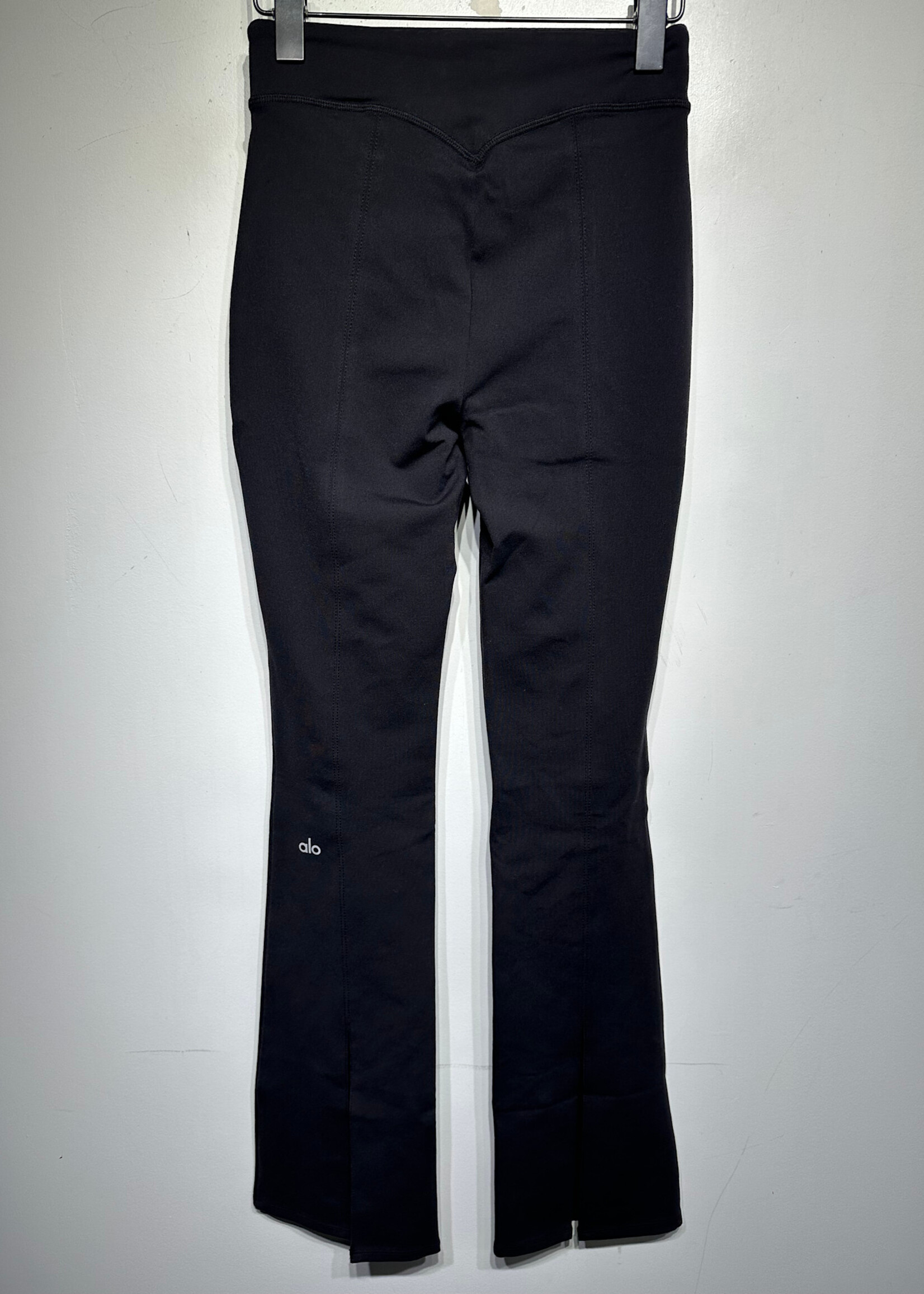 ALO Black High Waist Flare Legging S