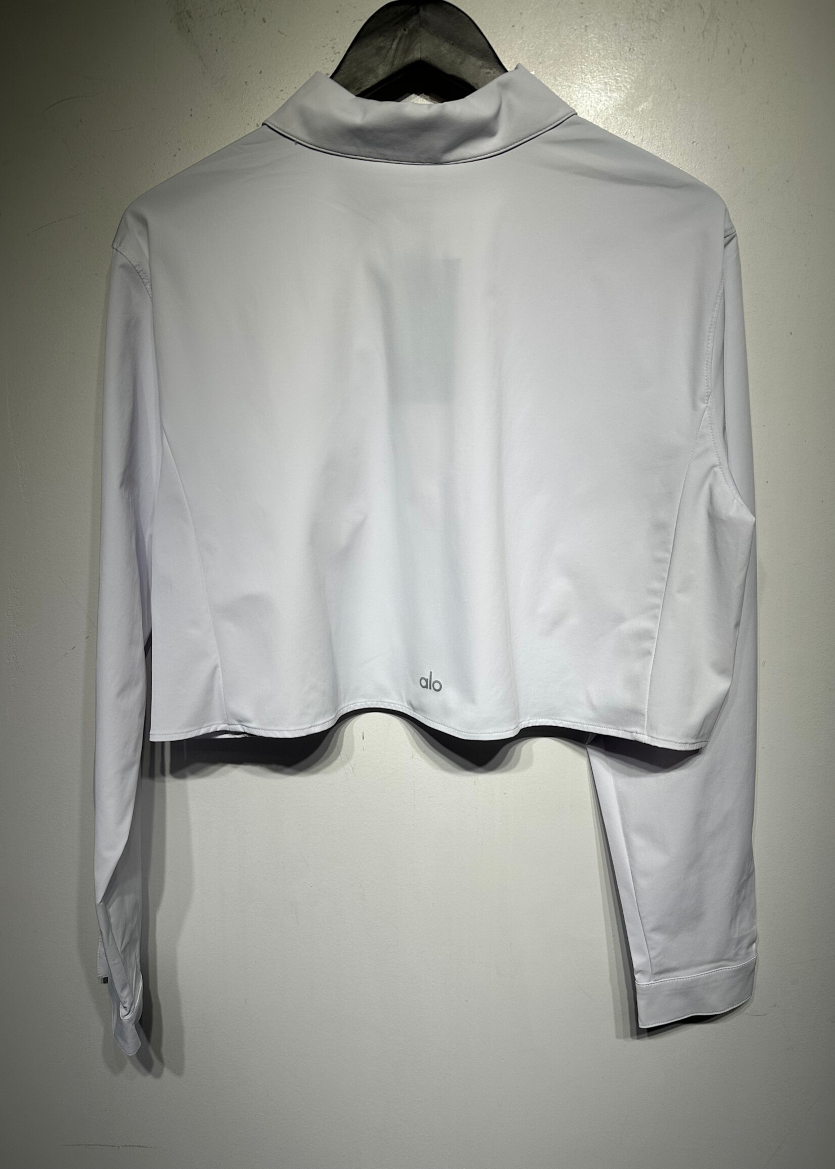 ALO White Crop LS BU Fem M