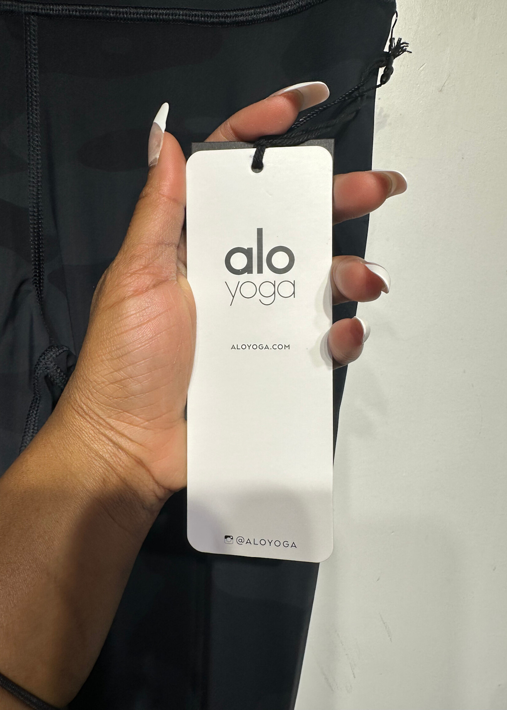 ALO NWT Black Camo Legging XS