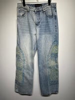 Who Decides War Embroidered Jeans Masc 32
