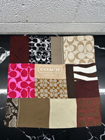 Coach Y2K Patchwork Silk Scarf