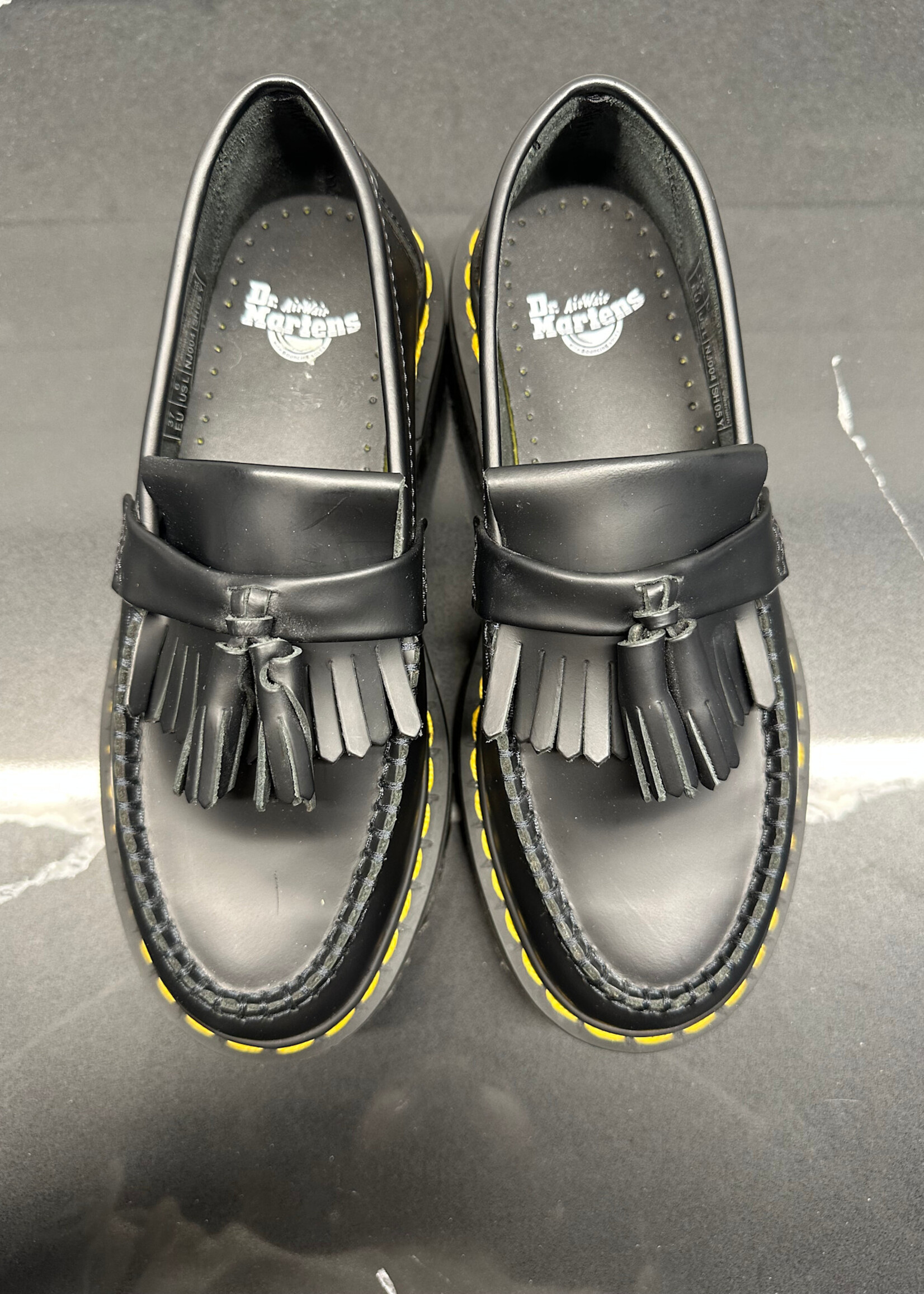 Dr Marten Adrian Quad Black Loafer Fem 6