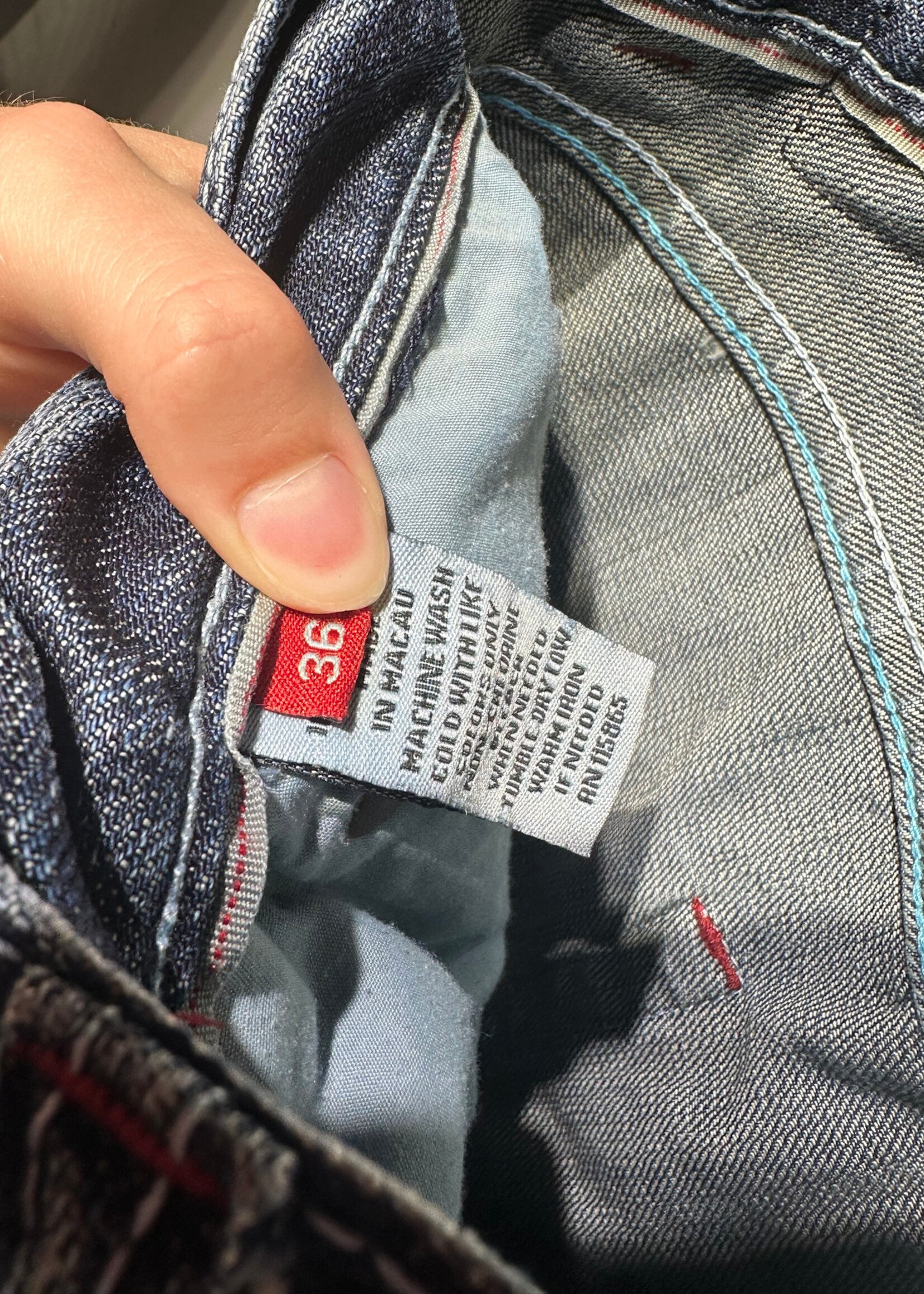 Cstar Y2k Embroidered Jeans Masc 36