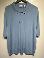 Burberry Baby Blue Wool Polo XXL